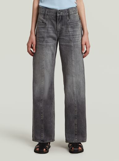 Girls Judee Loose Utility Jeans